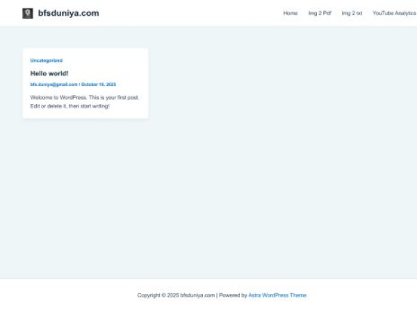 bfsduniya.com