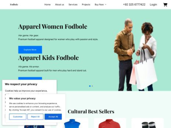 fodbole.echosportswear.com