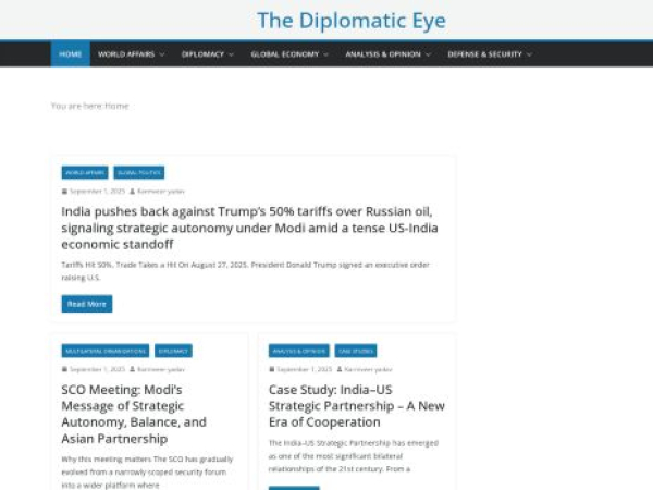 thediplomaticeye.com
