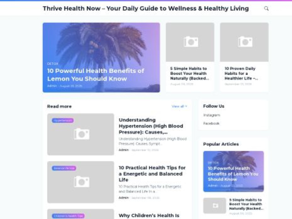 thrivehealthnow.blogspot.com