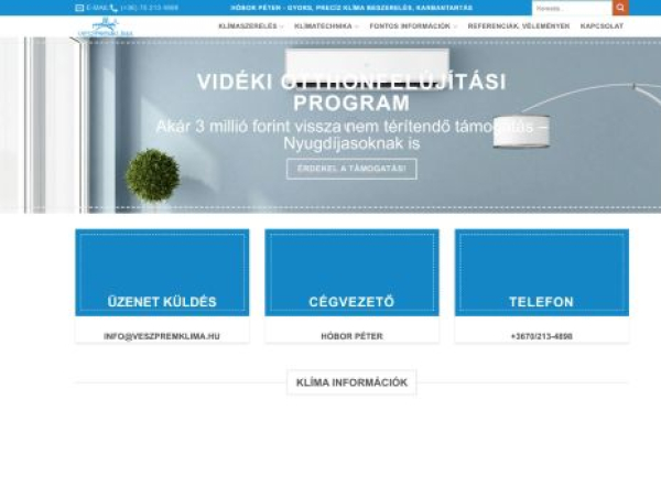 veszpremklima.hu